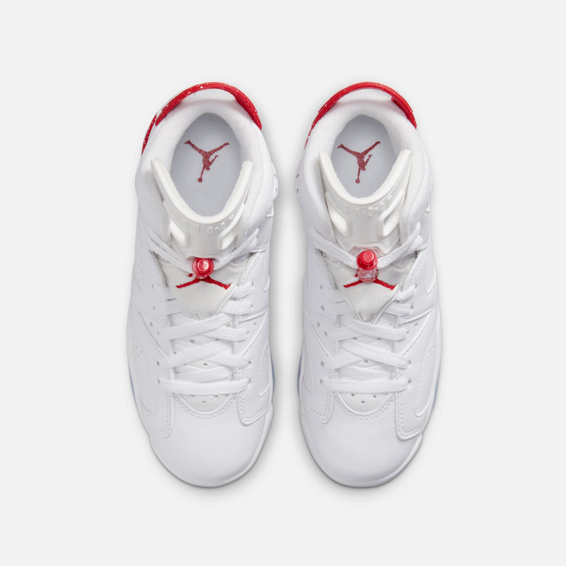 Nike Air Jordan Grade School 6 Retro - White / Black / University Red