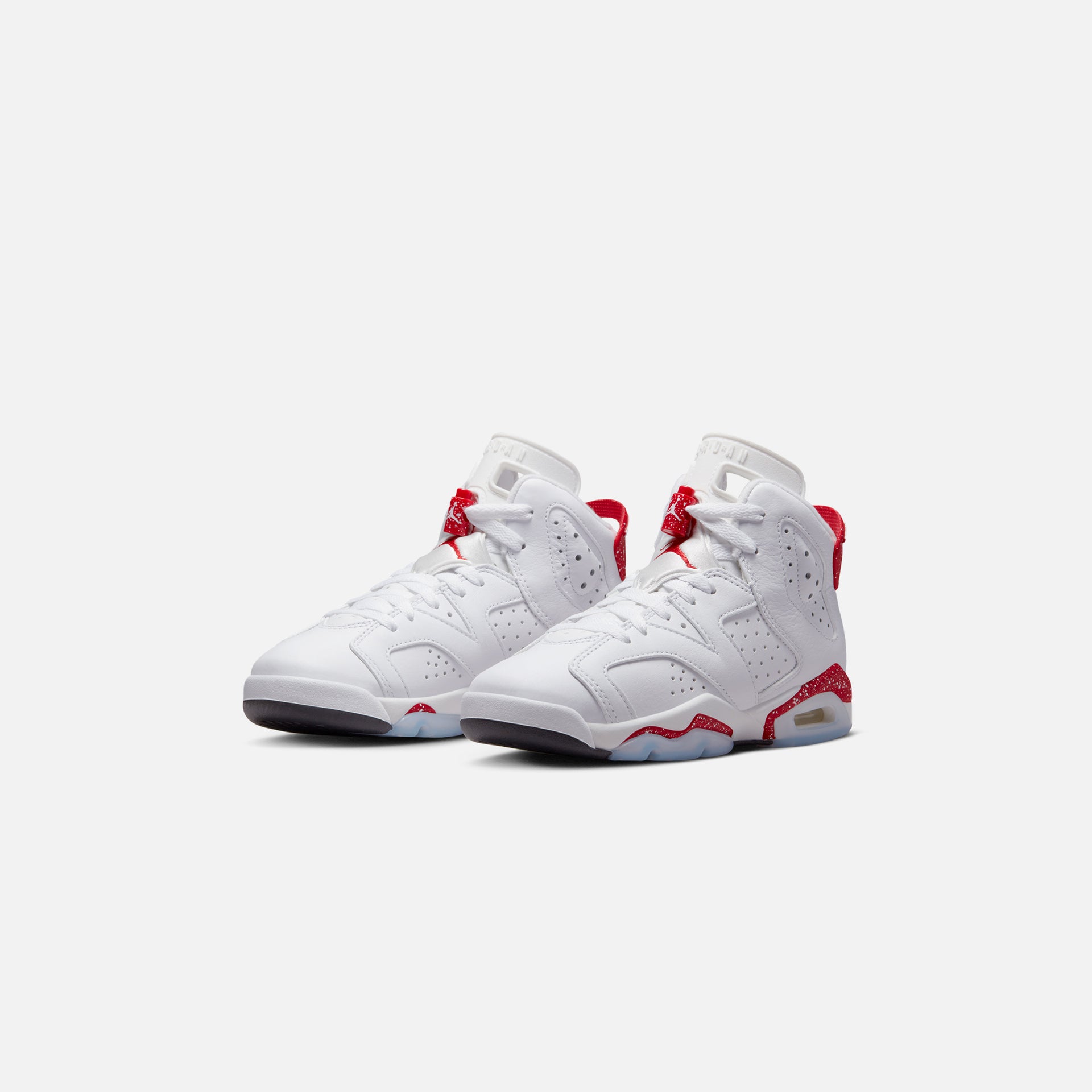 Nike Air Jordan Grade School 6 Retro - White / Black / University Red