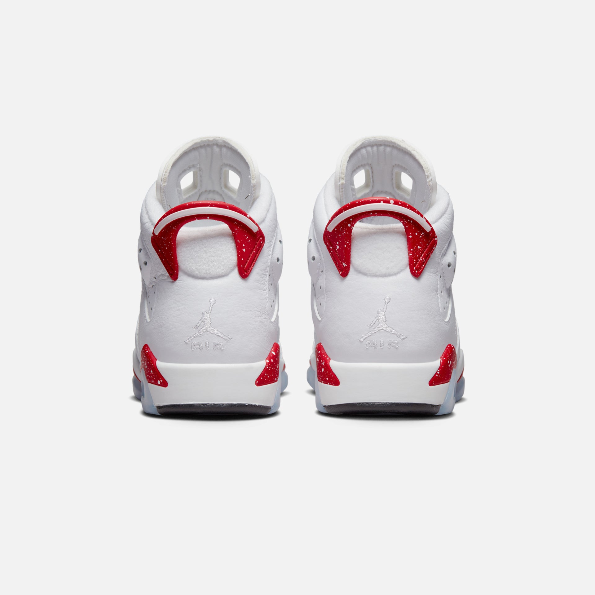 Nike Air Jordan Grade School 6 Retro - White / Black / University Red