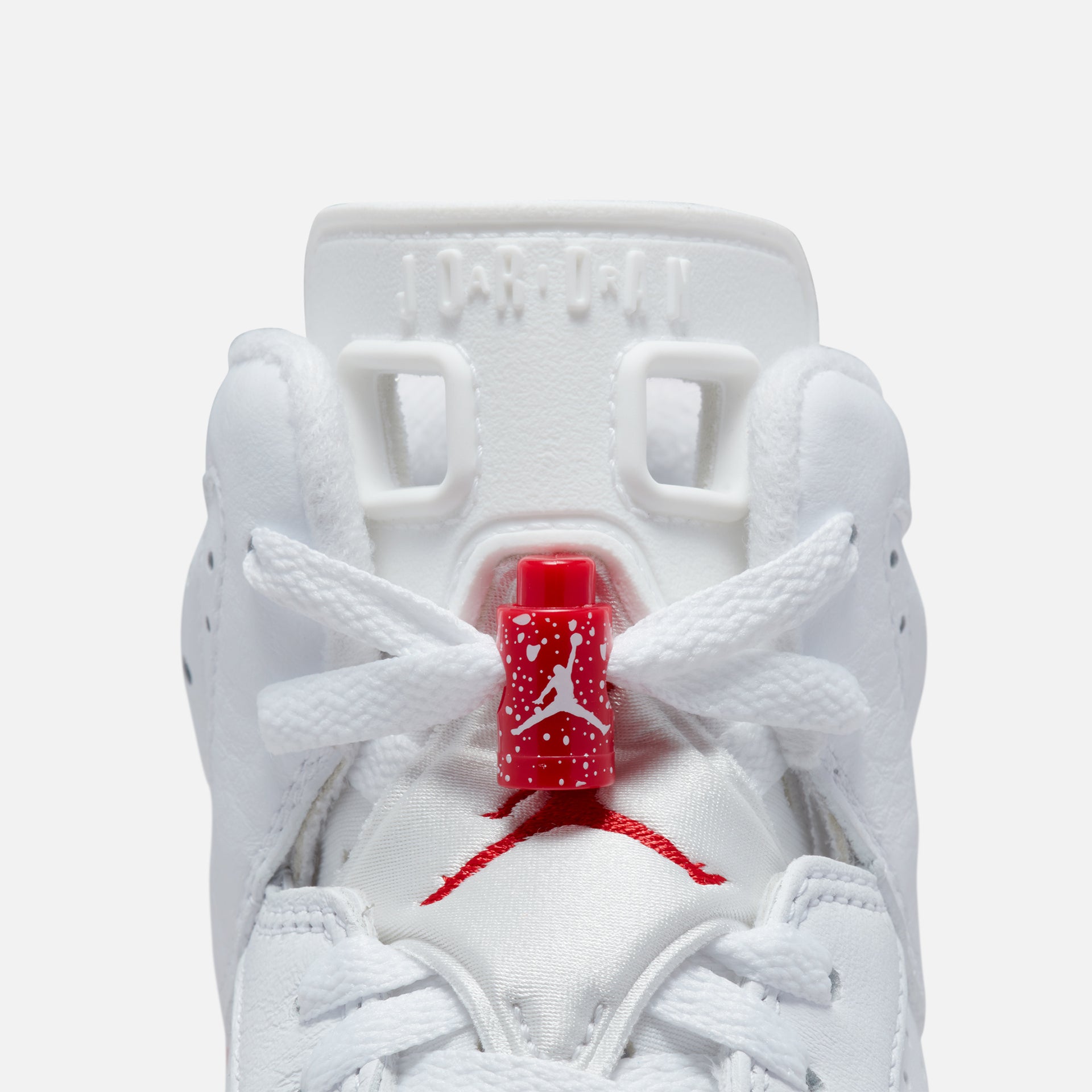 Nike Air Jordan Grade School 6 Retro - White / Black / University Red