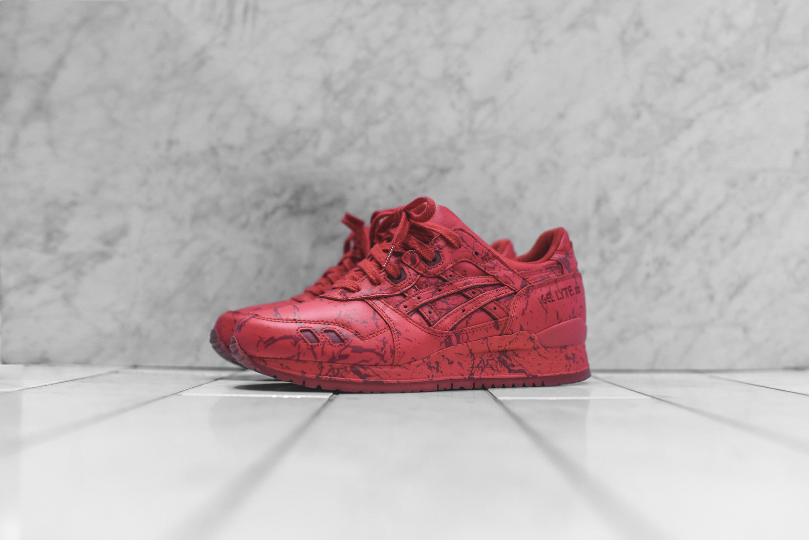 Asics Gel-Lyte III - Red Marble