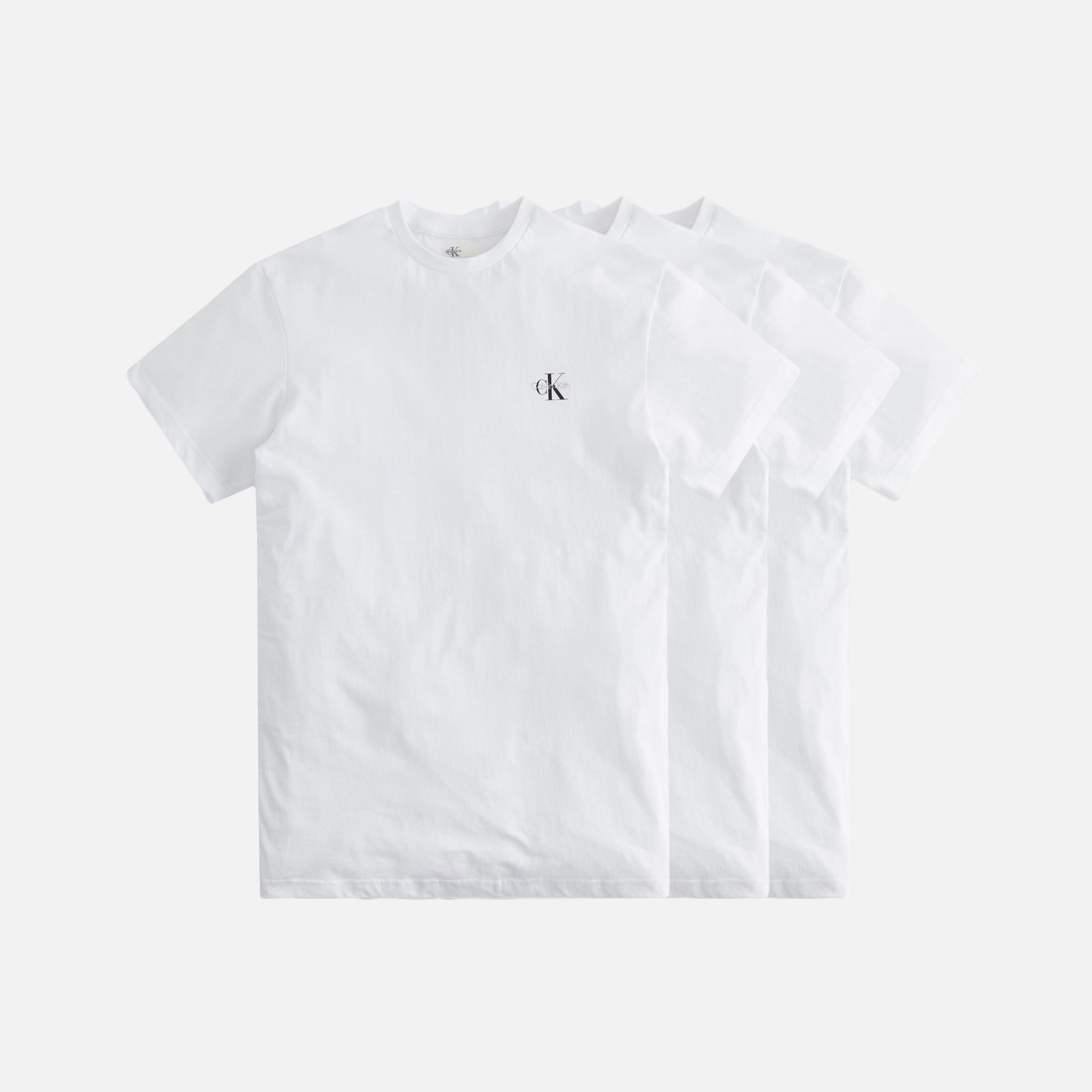 Kith for Calvin Klein White 3 Pack Tee - White