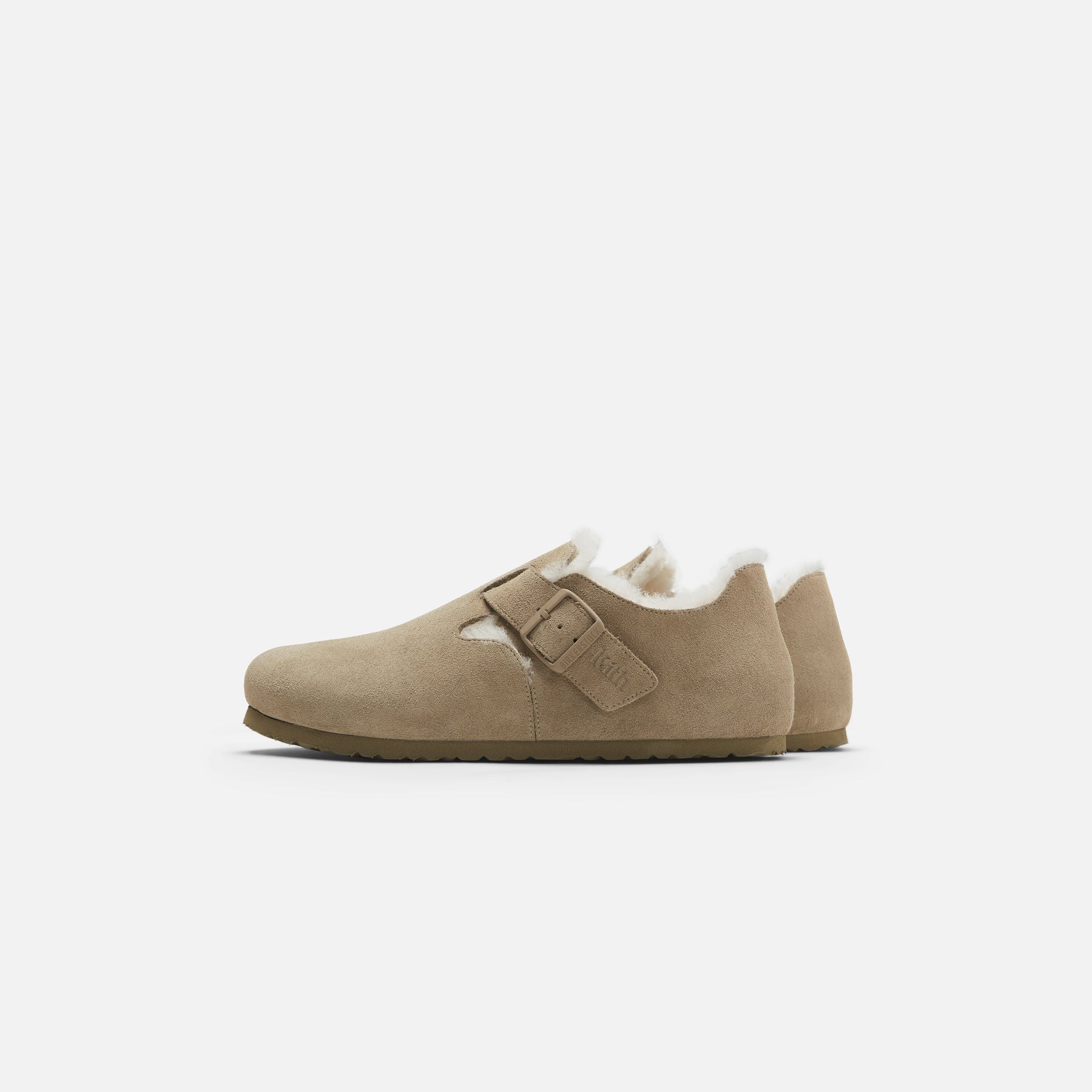 Kith for Birkenstock London Shearling - Faded Khaki