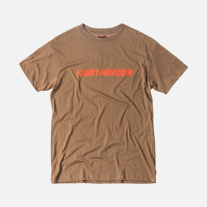 424 FOURTWOFOUR Tee - Camel