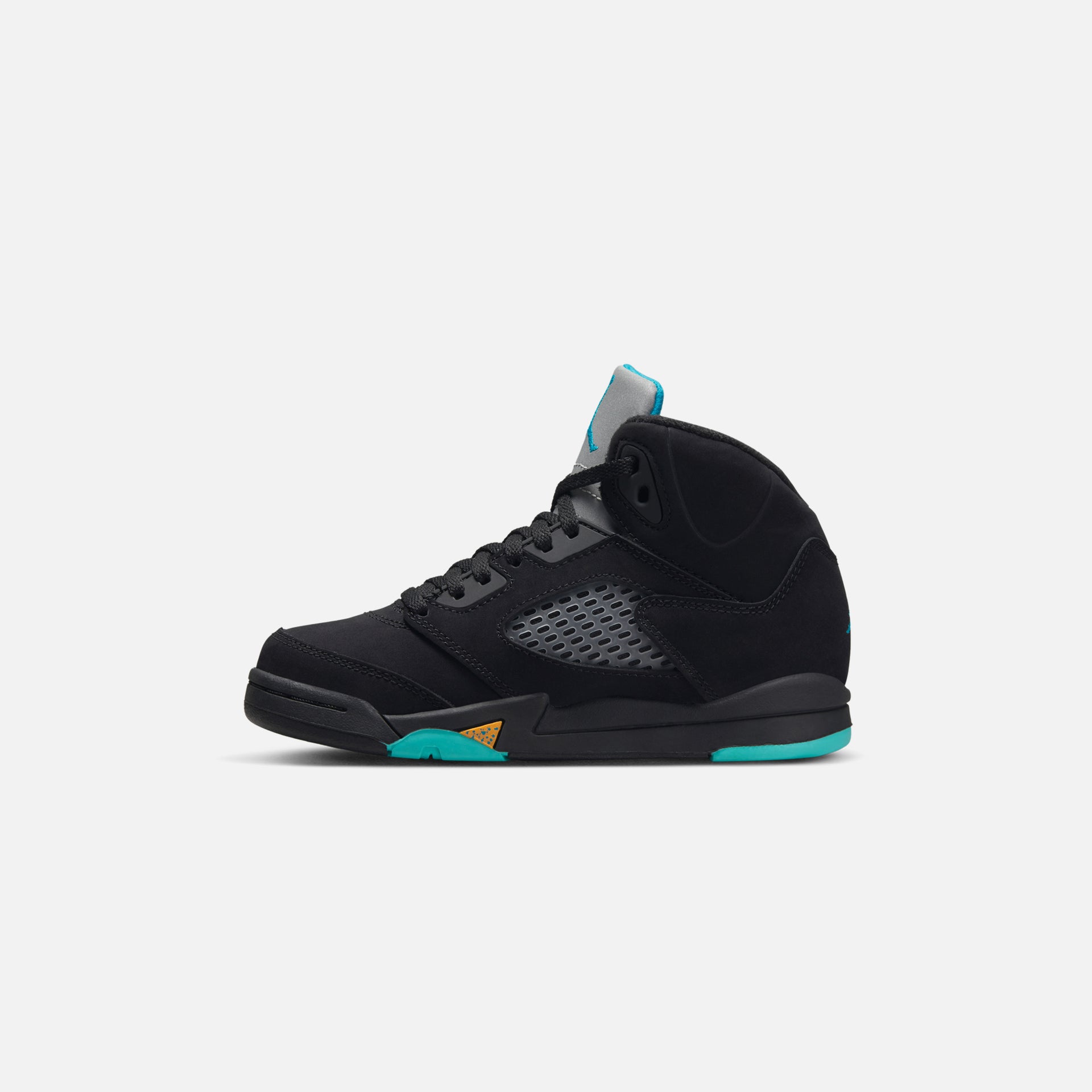 Nike Pre-School Air Jordan 5 Retro - Black / Aquatone / Taxi