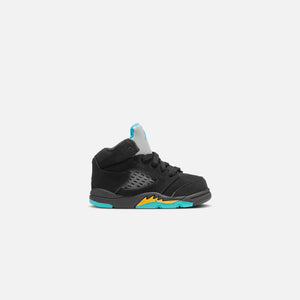 Nike Toddler Air Jordan 5 Retro - Black / Aquatone / Taxi