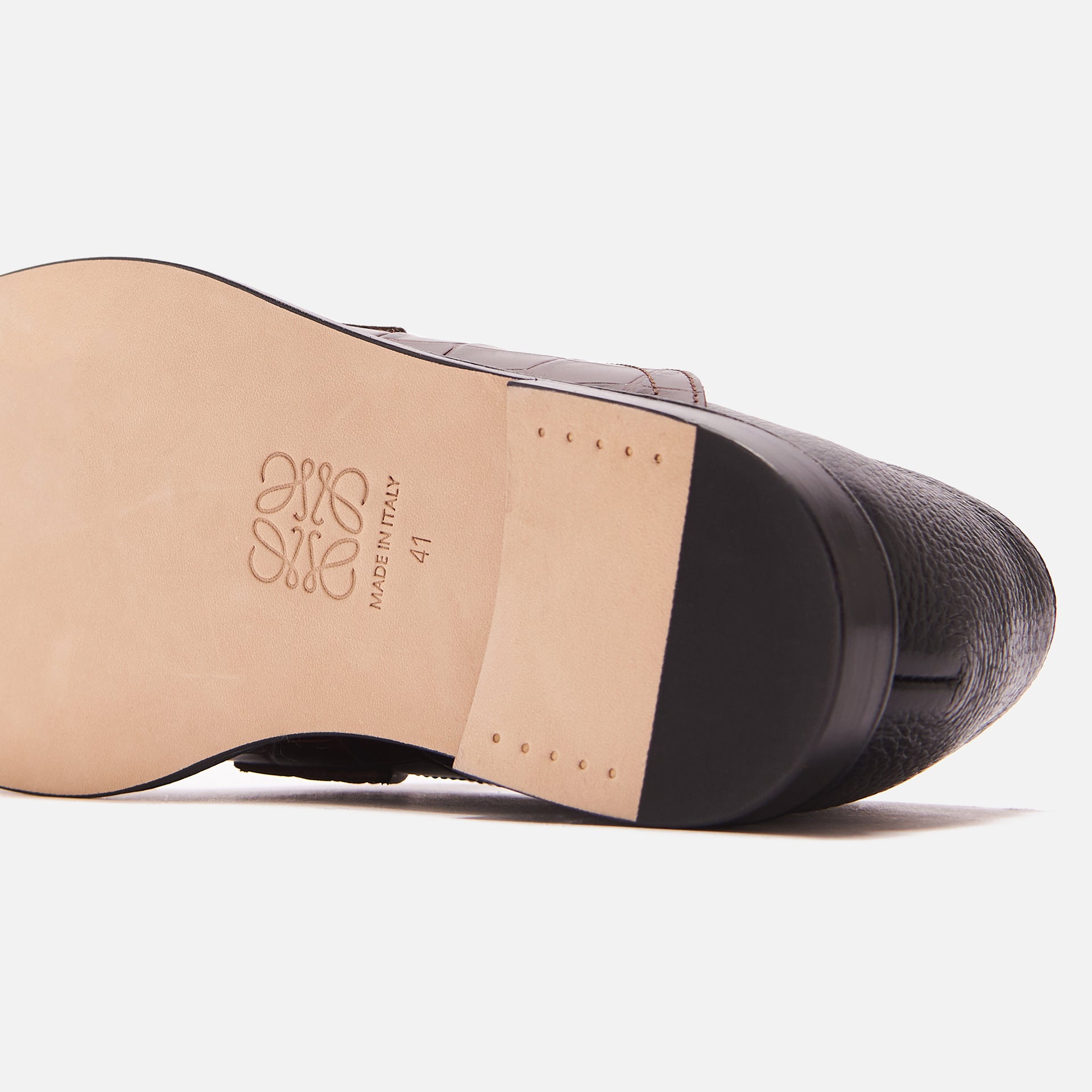 Loewe Slip-On Loafer - Brown / Black