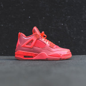 Nike WMNS Air Jordan 4 Retro NRG Hot Punch Black Volt Kith