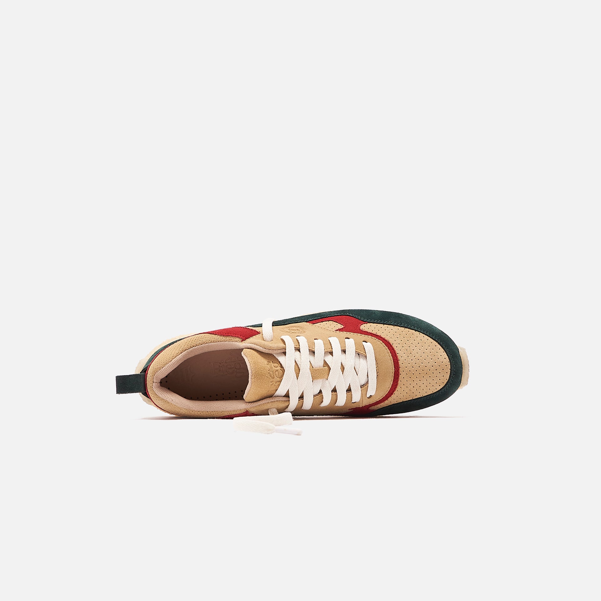 Kith for Clarks Lockhill Suede - Teal Maple Combination