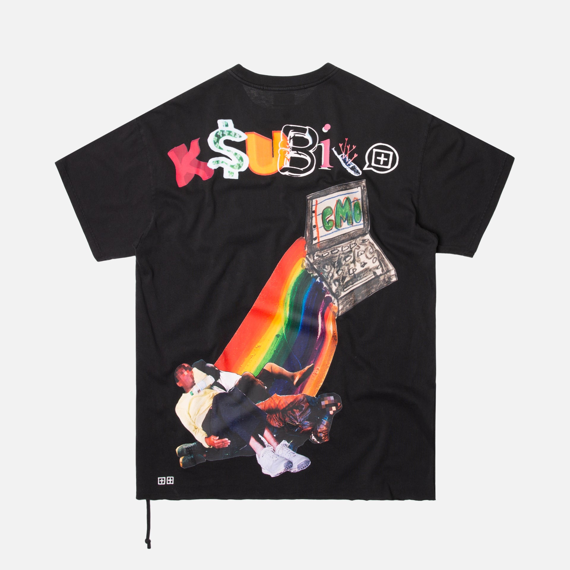 Ksubi x Hidjiworld Sloth Biggie Tee - Tru Black