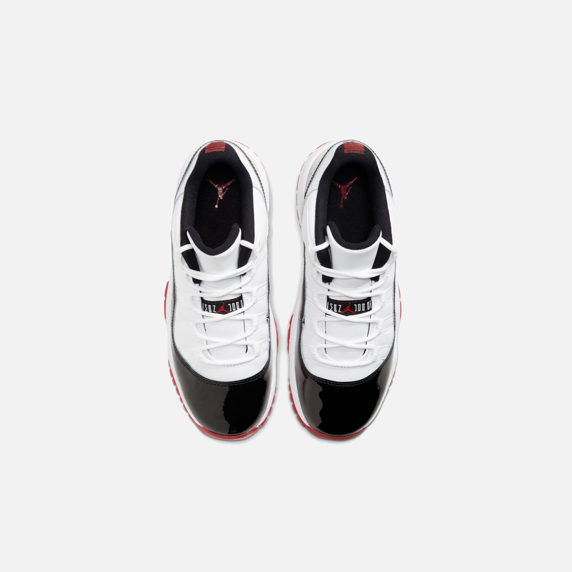 Nike Grade School Air Jordan 11 Retro Low - White / University Red / Black