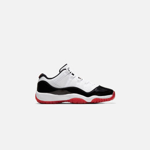 Nike Grade School Air Jordan 11 Retro Low - White / University Red / Black