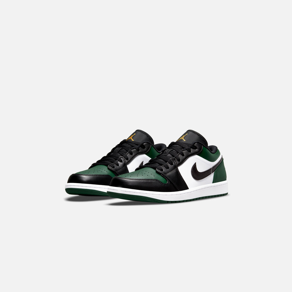 Nike Air Jordan 1 Low - Noble Green / White / Black / Pollen – Kith