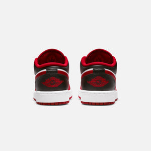 Nike GS Air Jordan 1 Low - White / Gym Red / Black