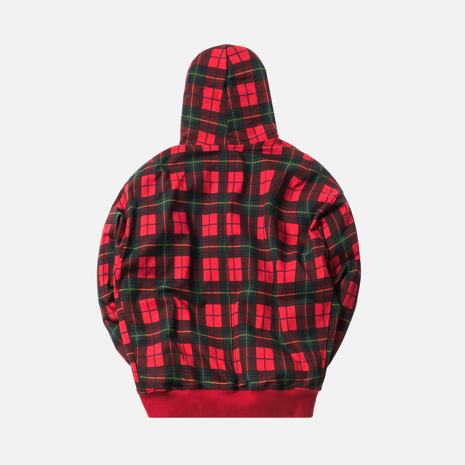 Fear of God 5th Collection Plaid Everyday Hoodie - Red