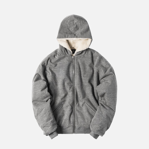 Fear of God Heavy Terry Alpaca Hoodie - Heather Grey