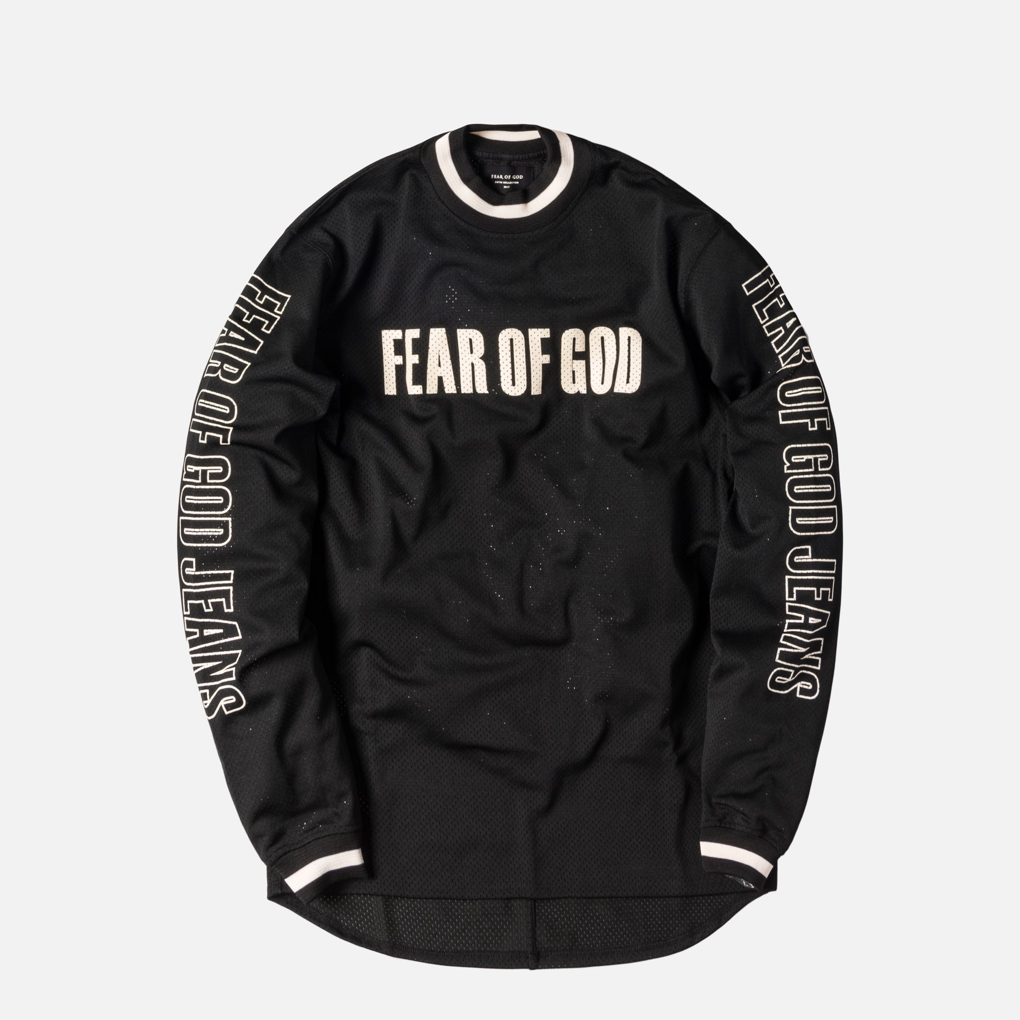 Fear of God 5th Collection Mesh Motocross Jersey - Black – Kith
