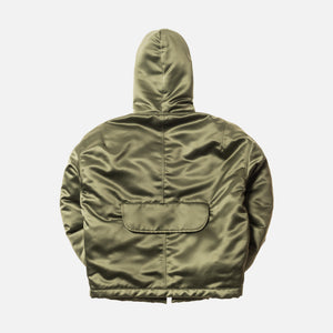 Fear of God 5th Collection Satin Hooded Bomber - Sage