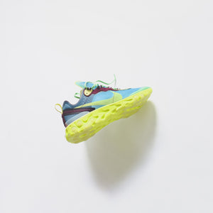 Nike x Undercover React Element 87 - Lakeside / Electric Yellow