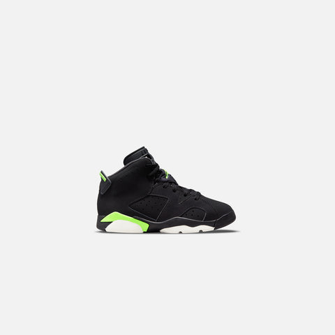Nike BP Air Jordan 6 Retro - Black / Electric Green
