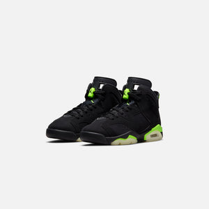 Nike BG Air Jordan 6 Retro - Black / Electric Green