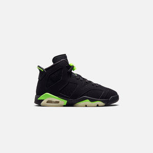Nike BG Air Jordan 6 Retro - Black / Electric Green