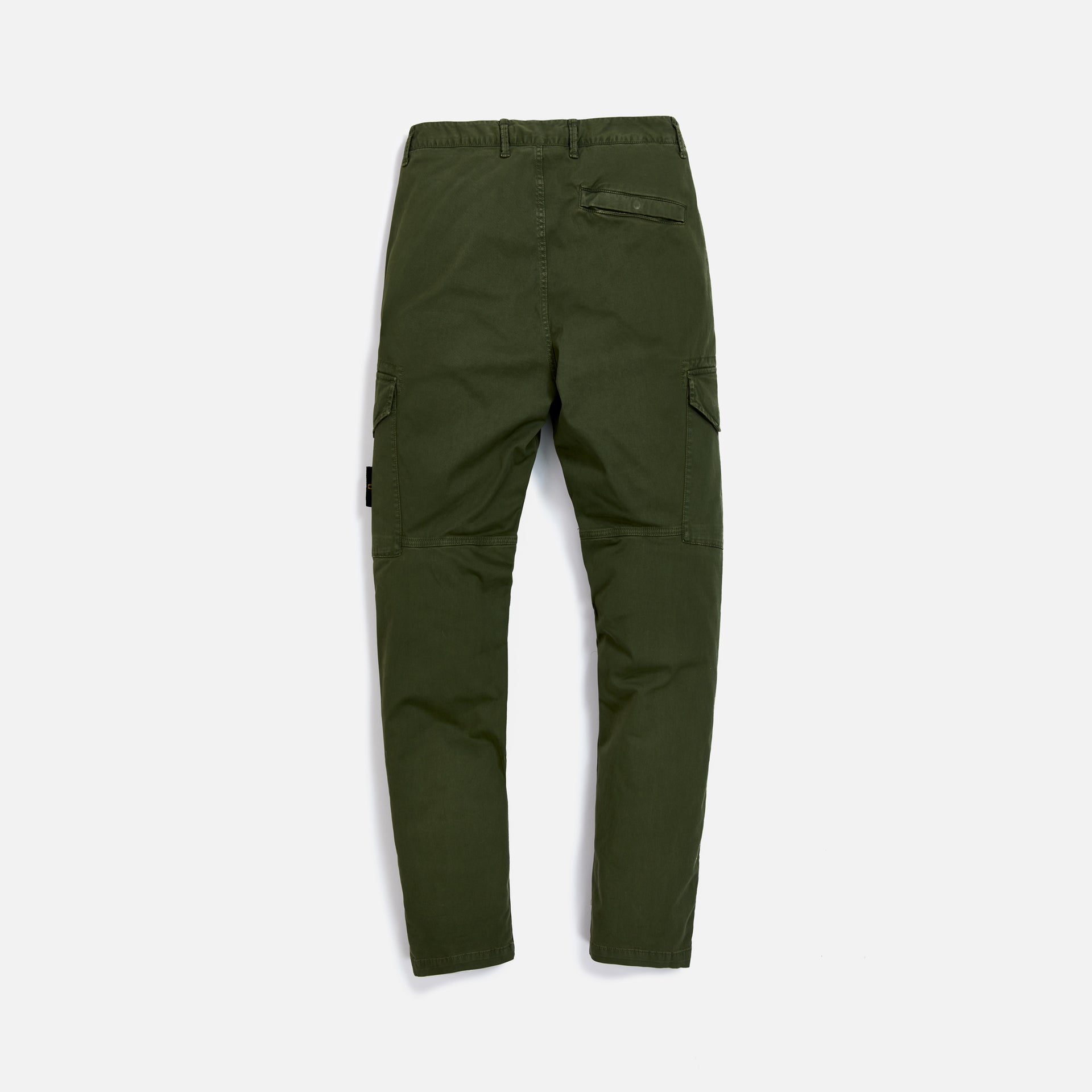 Stone Island Garment Dyed Broken Twill Pant - Olive