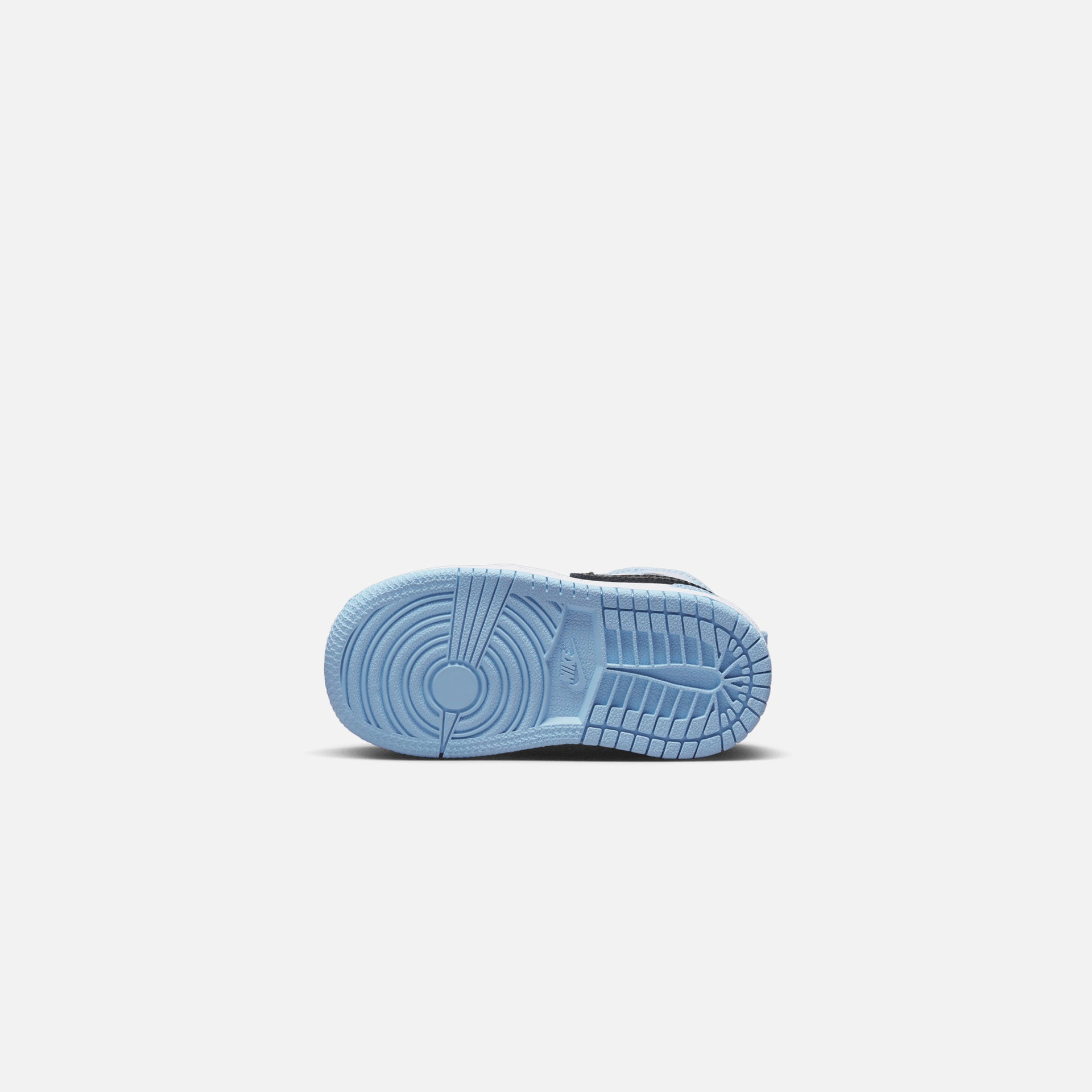 Nike Air Jordan Toddler 1 Mid - Ice Blue / Black / Sail / White