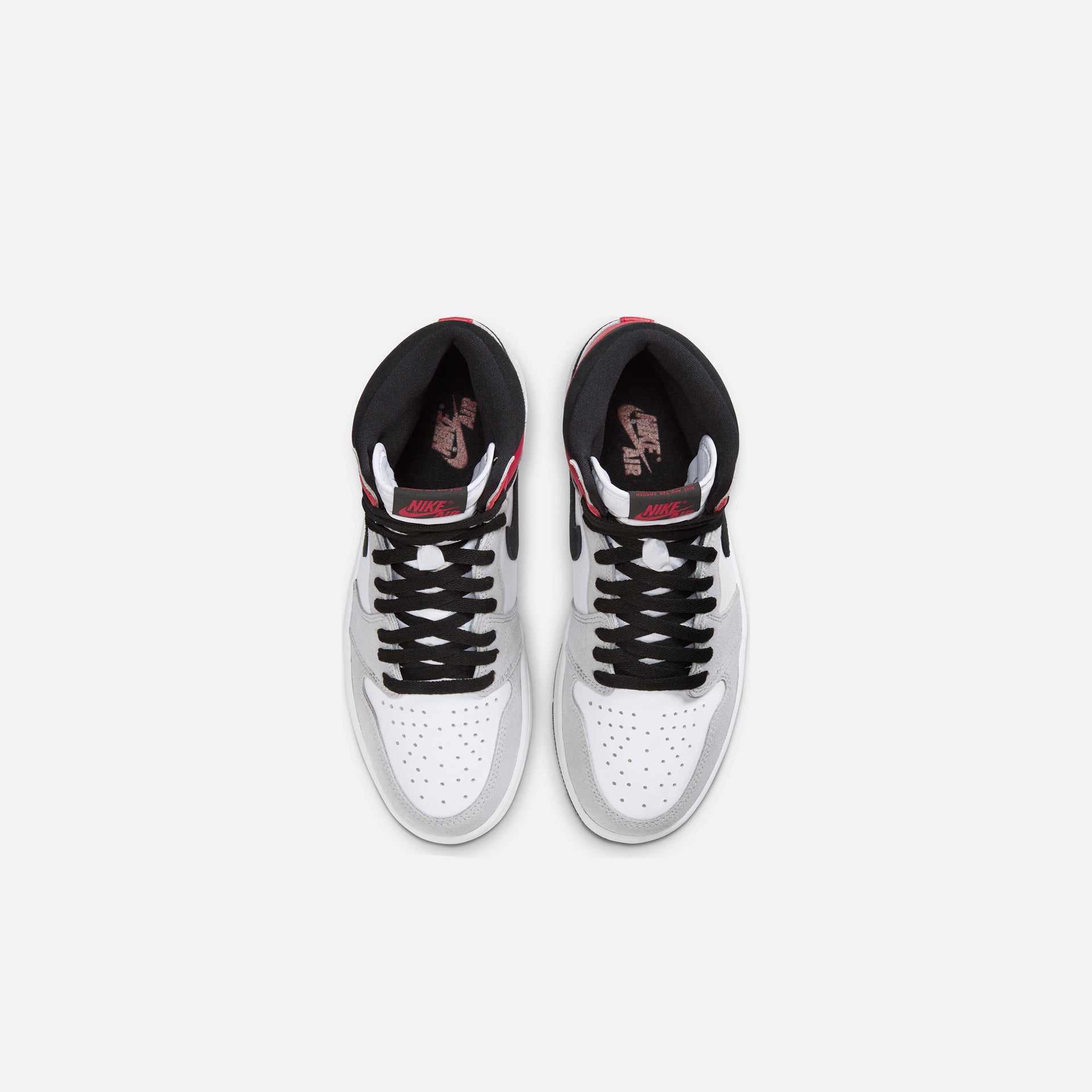 Nike Air Jordan 1 High OG - White / Black / Particle Grey / Varsity Red