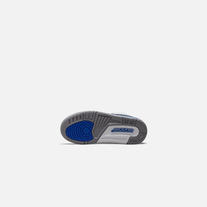 Nike Pre-School Air Jordan 3 Retro - White / Racer Blue / Black / Cement Grey
