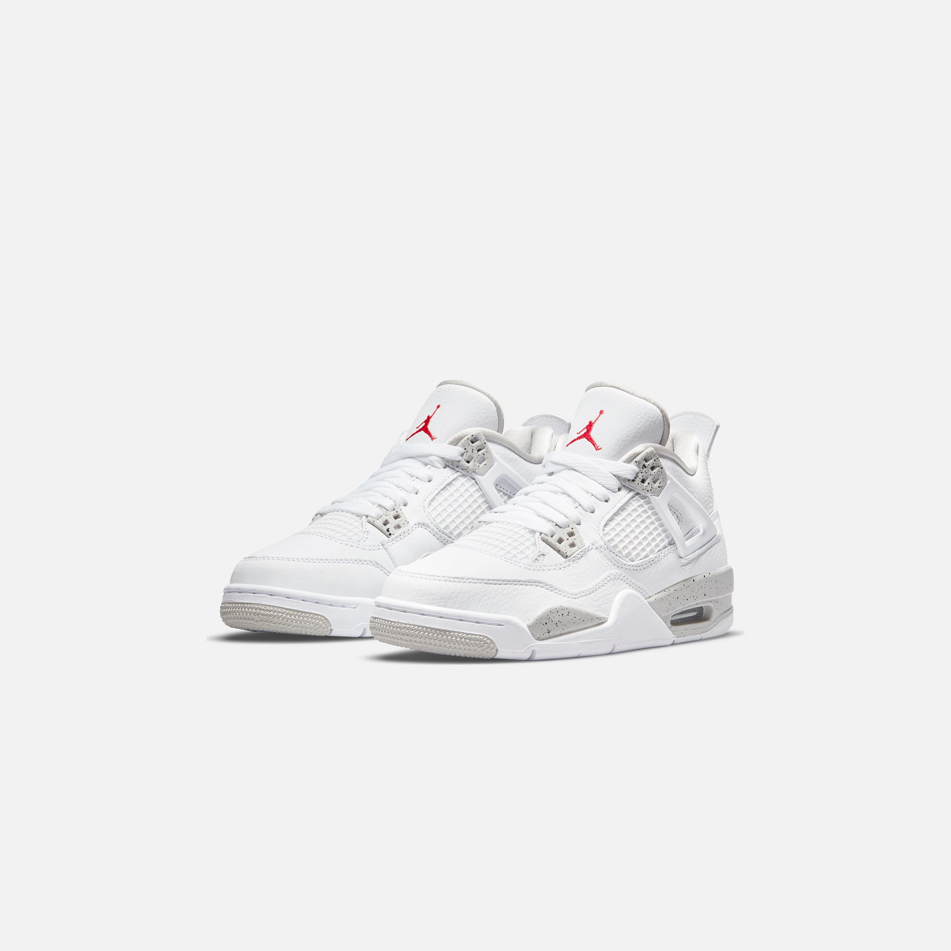 Nike BG Air Jordan 4 Retro - White Cement