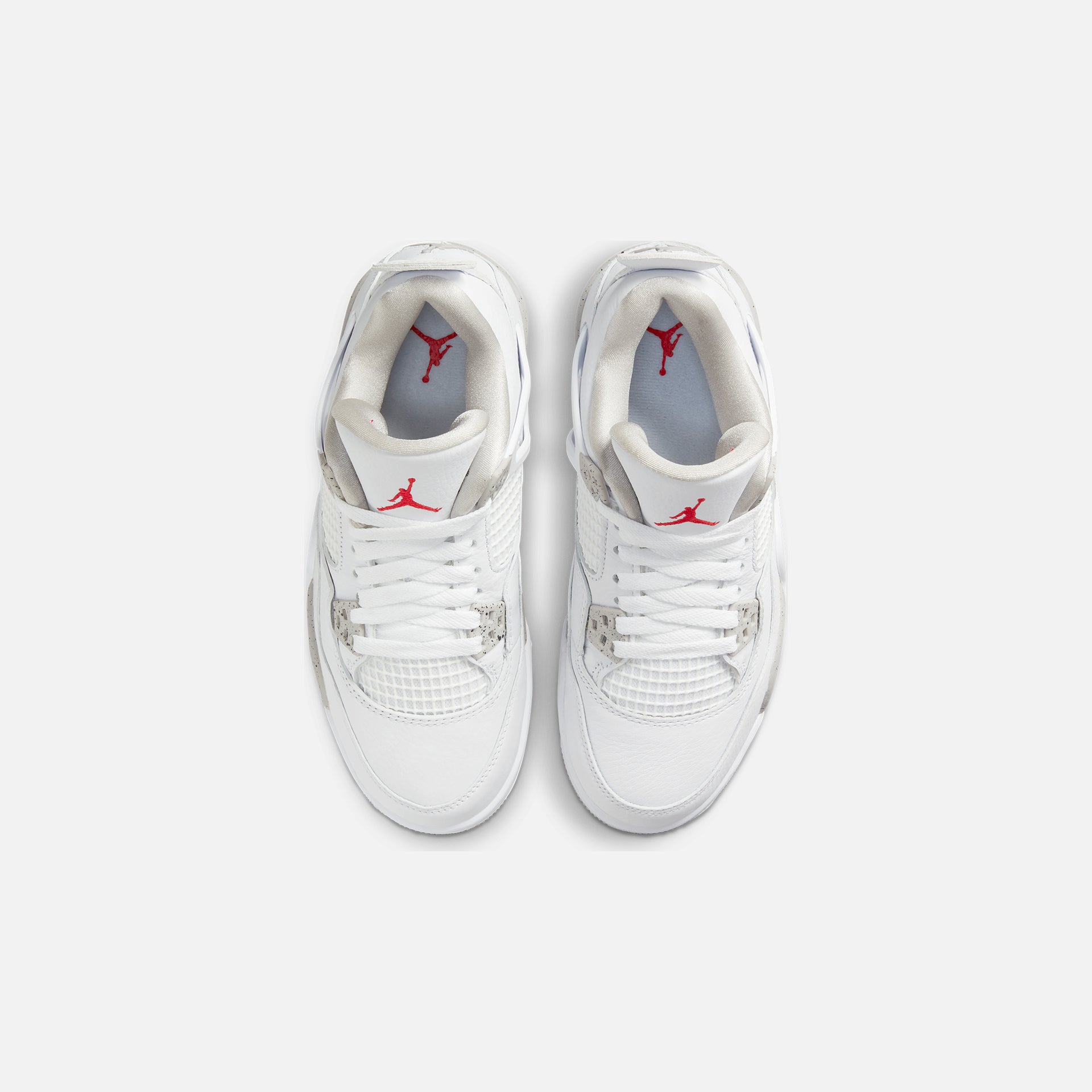 Nike BG Air Jordan 4 Retro - White Cement