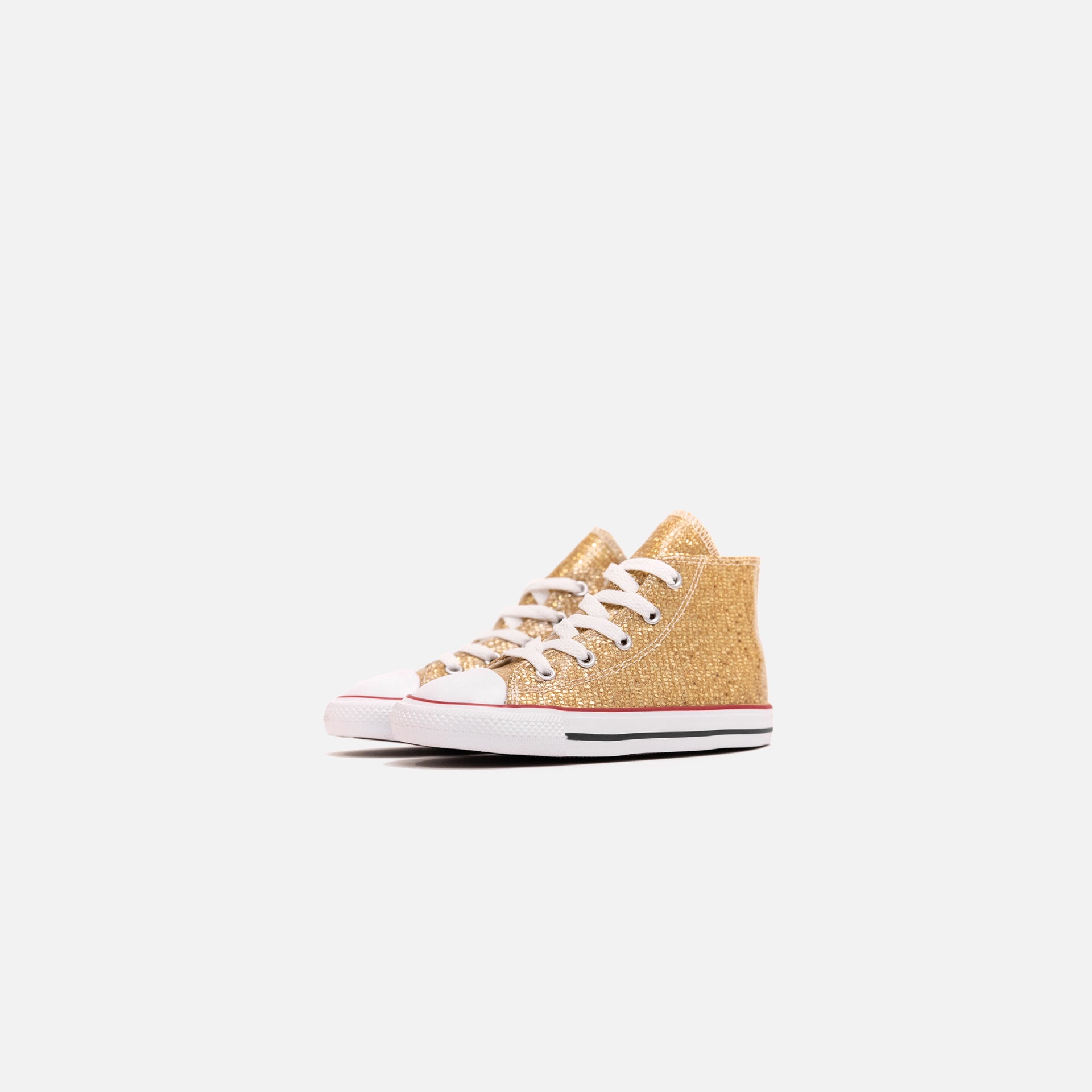 Converse Toddler Chuck Taylor All Star Hi - Gold / Enamel Red / White