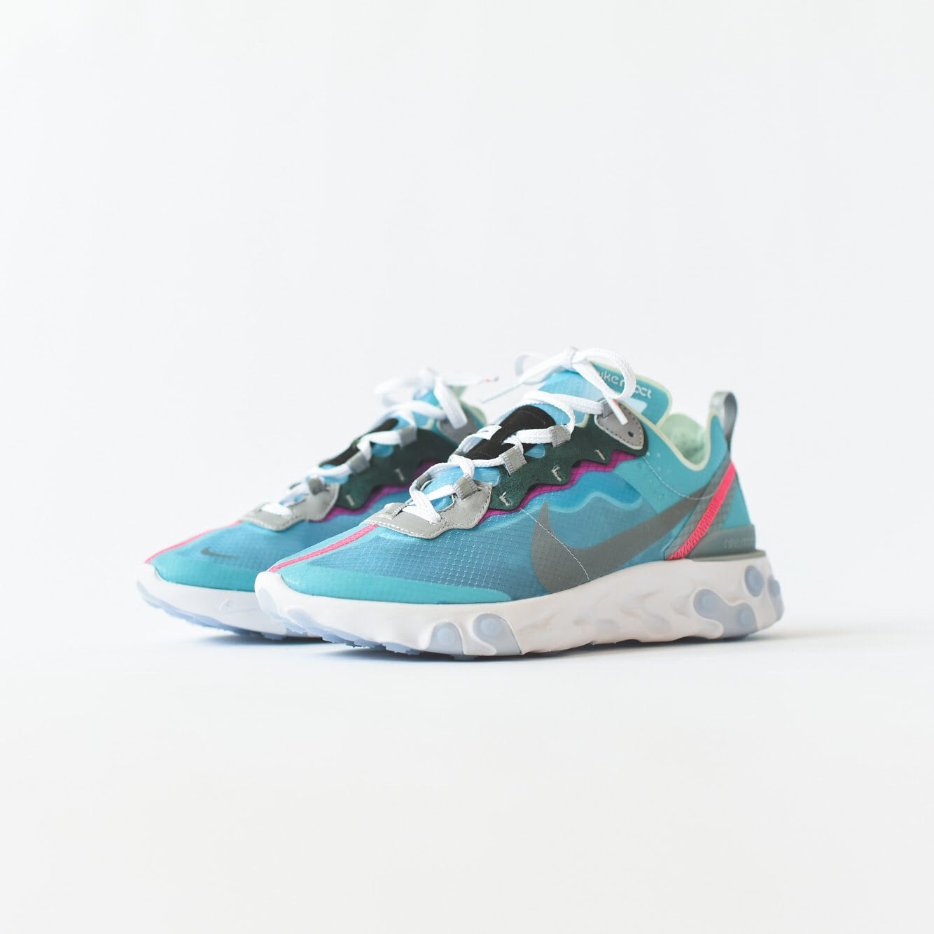 Nike React Element '87 - Royal Tint / Black / Wolf Grey / Solar