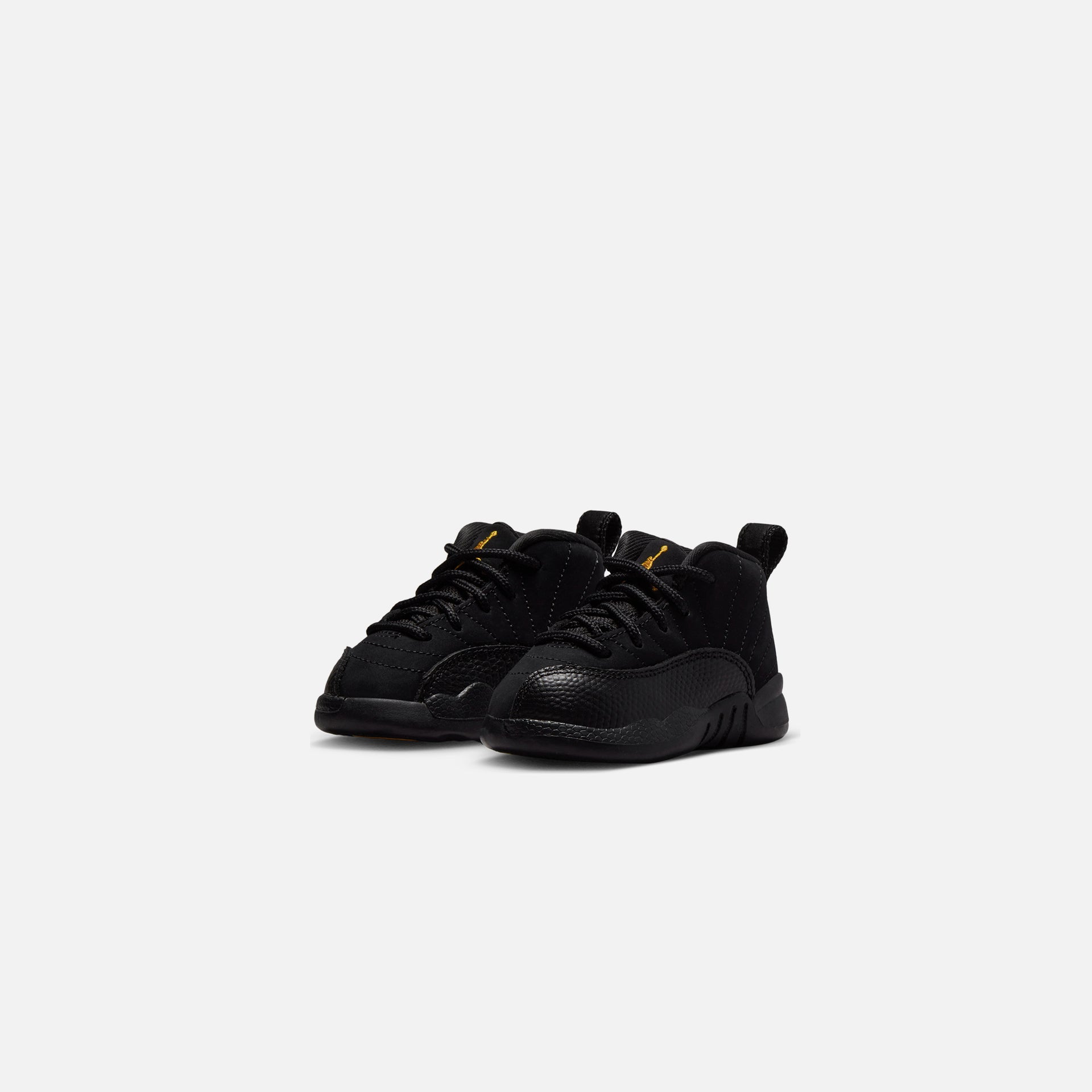 Nike TD Air Jordan 12 Retro - Black / Taxi