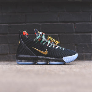 Nike LeBron XVI KC - Black / Metallic Gold / Rose Frost