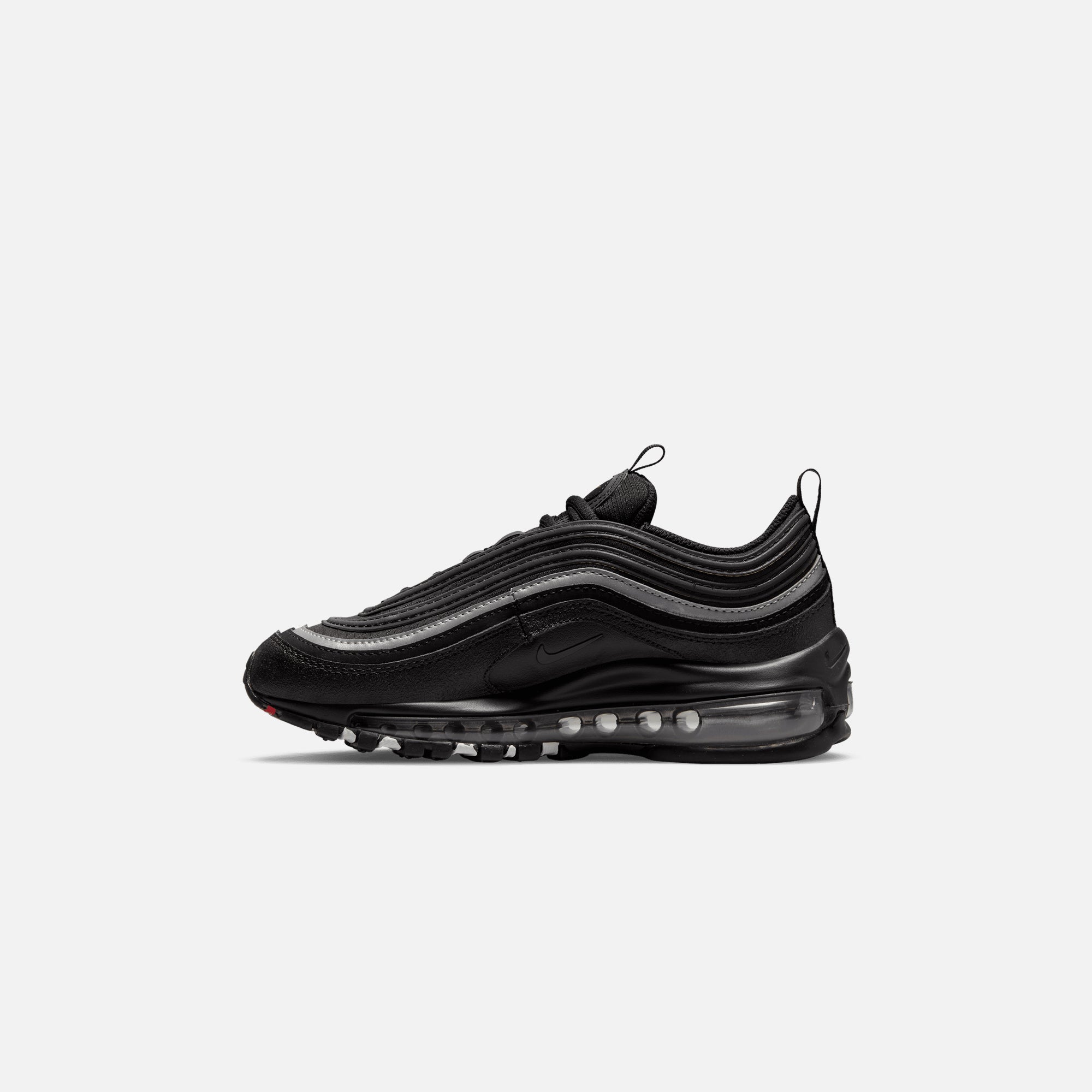 Nike Air Max 97 ブラック 8.5 Nike Air Max 97 Black Size 6.5Y Silver Sport Red Custom