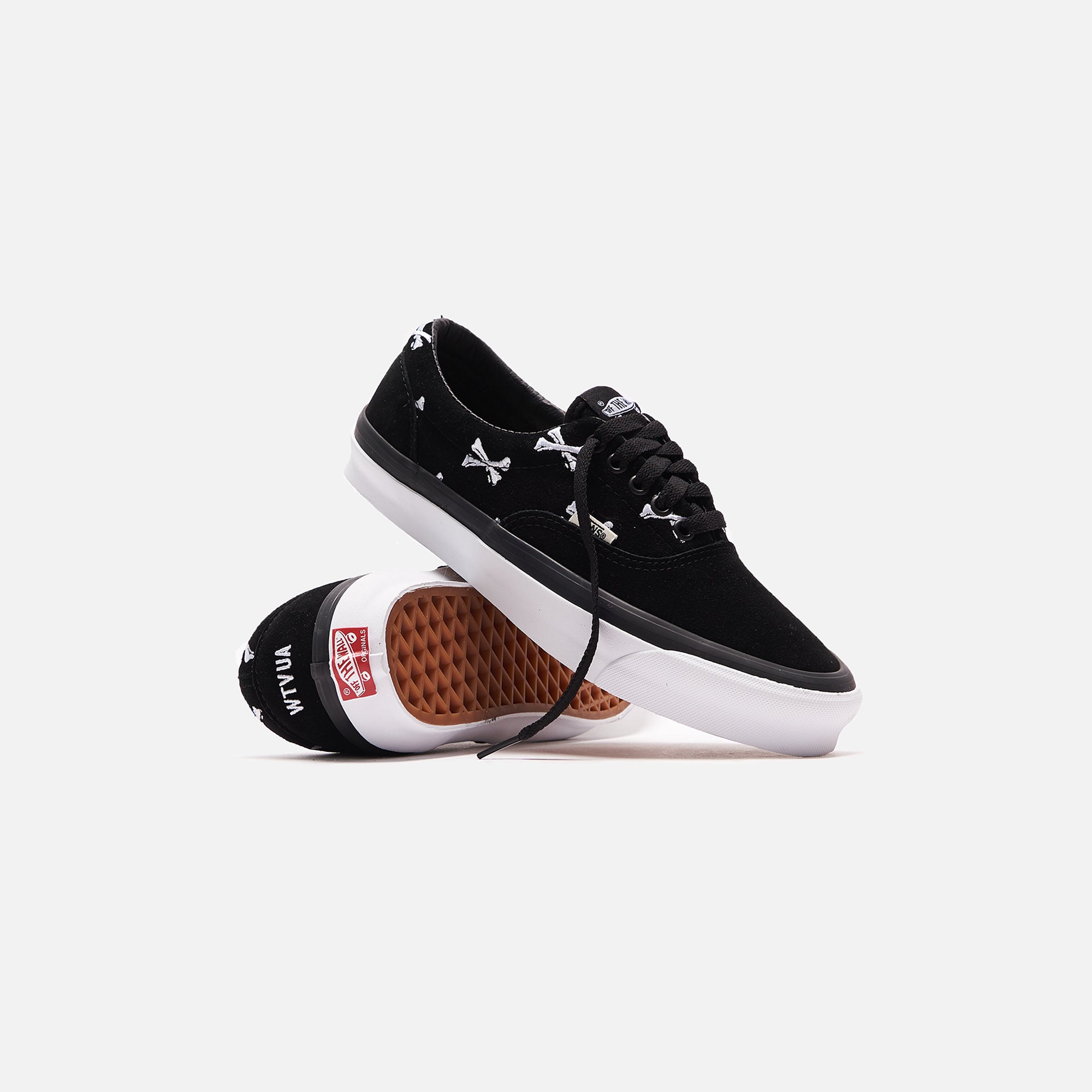 靴 WTAPS VANS ERA Vans Vault X WTAPS OG Era LX Black Bones Men's 5.5 Women's 7