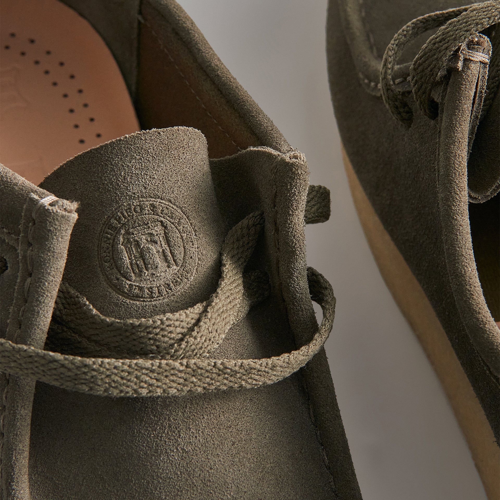 Ronnie Fieg for Clarks Rossendale - Olive Suede