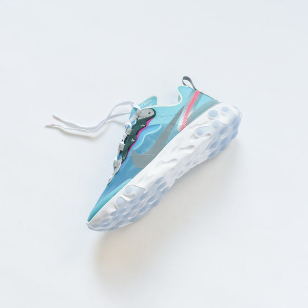 Nike React Element 87 Royal Tint Black Wolf Grey Solar Kith