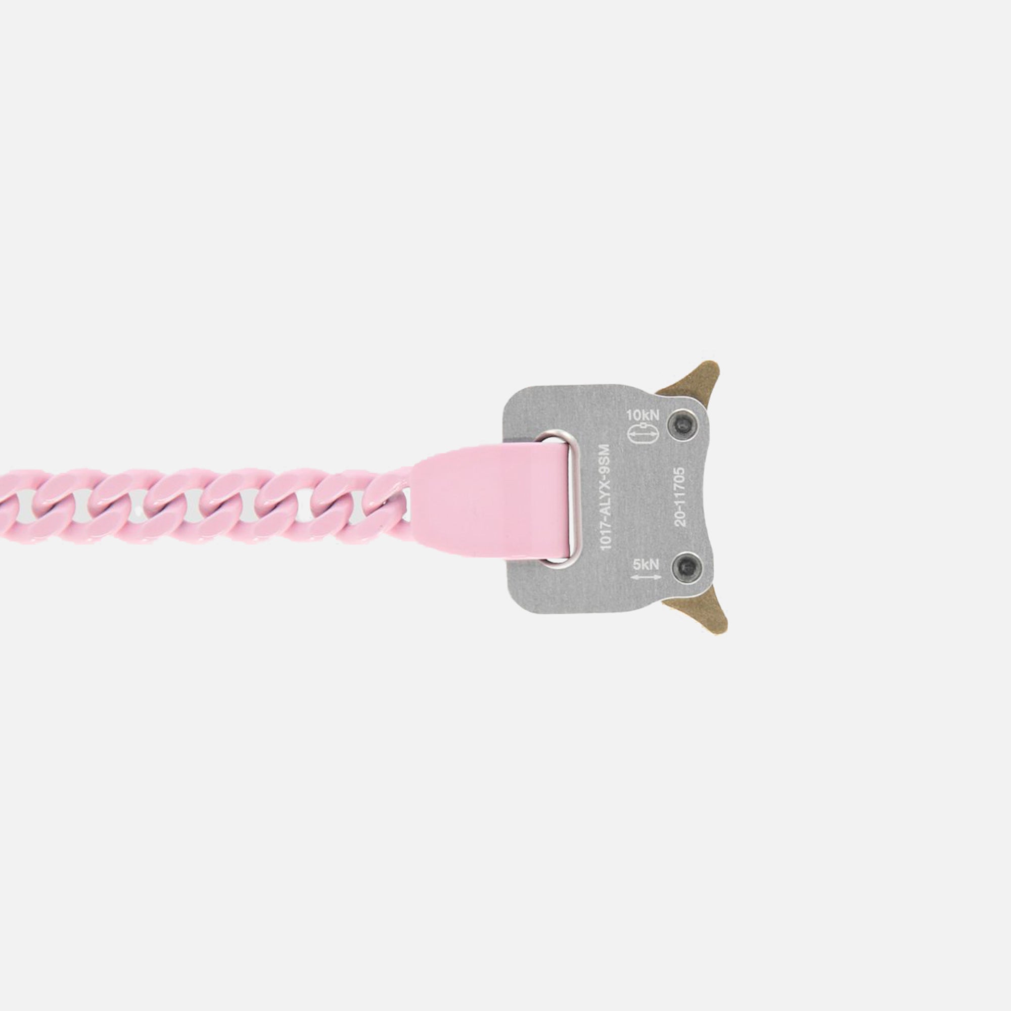 1017 Alyx 9SM Chainlink Buckle Necklace L - Pink – Kith