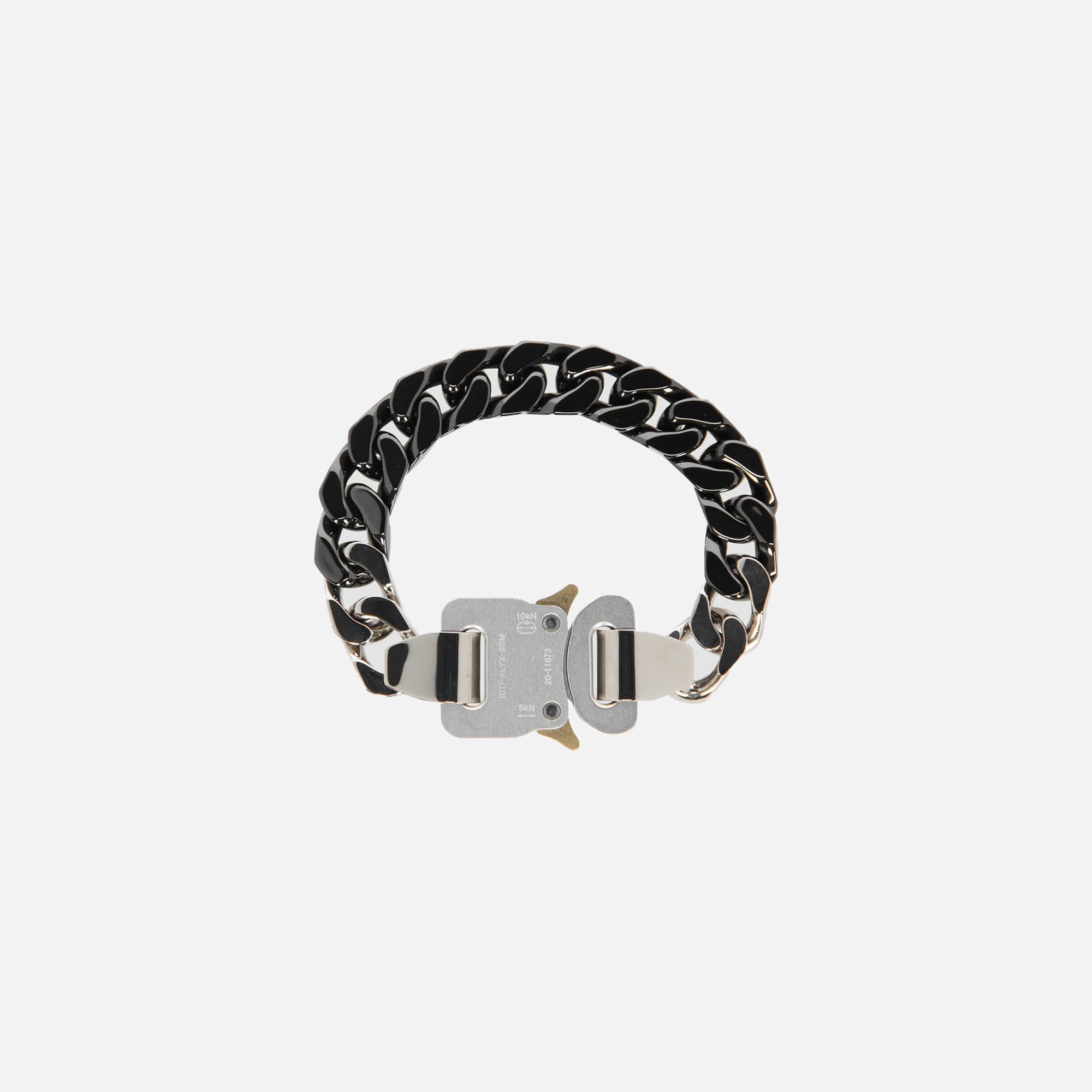 1017 ALYX 9SM Studio Black Ceramic Buckle Chain Bracelet – Kith