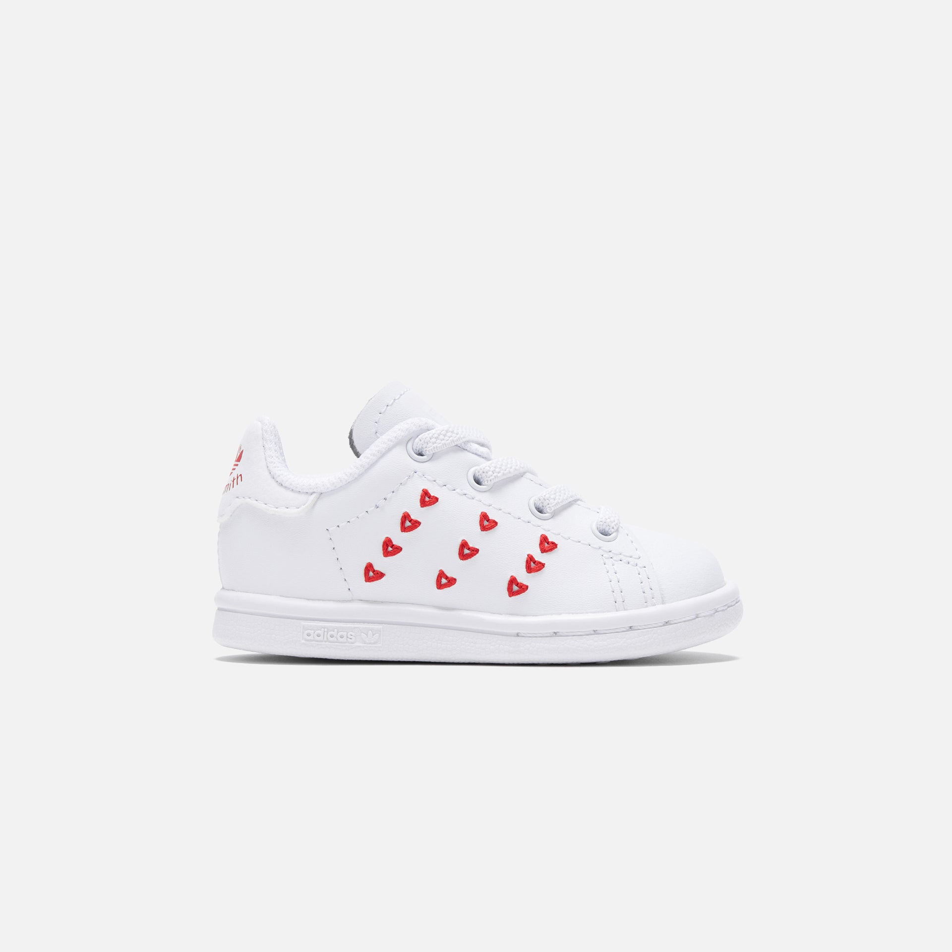 adidas Toddler Stan Smith Valentine`s Day - Footwear White / Lush Red