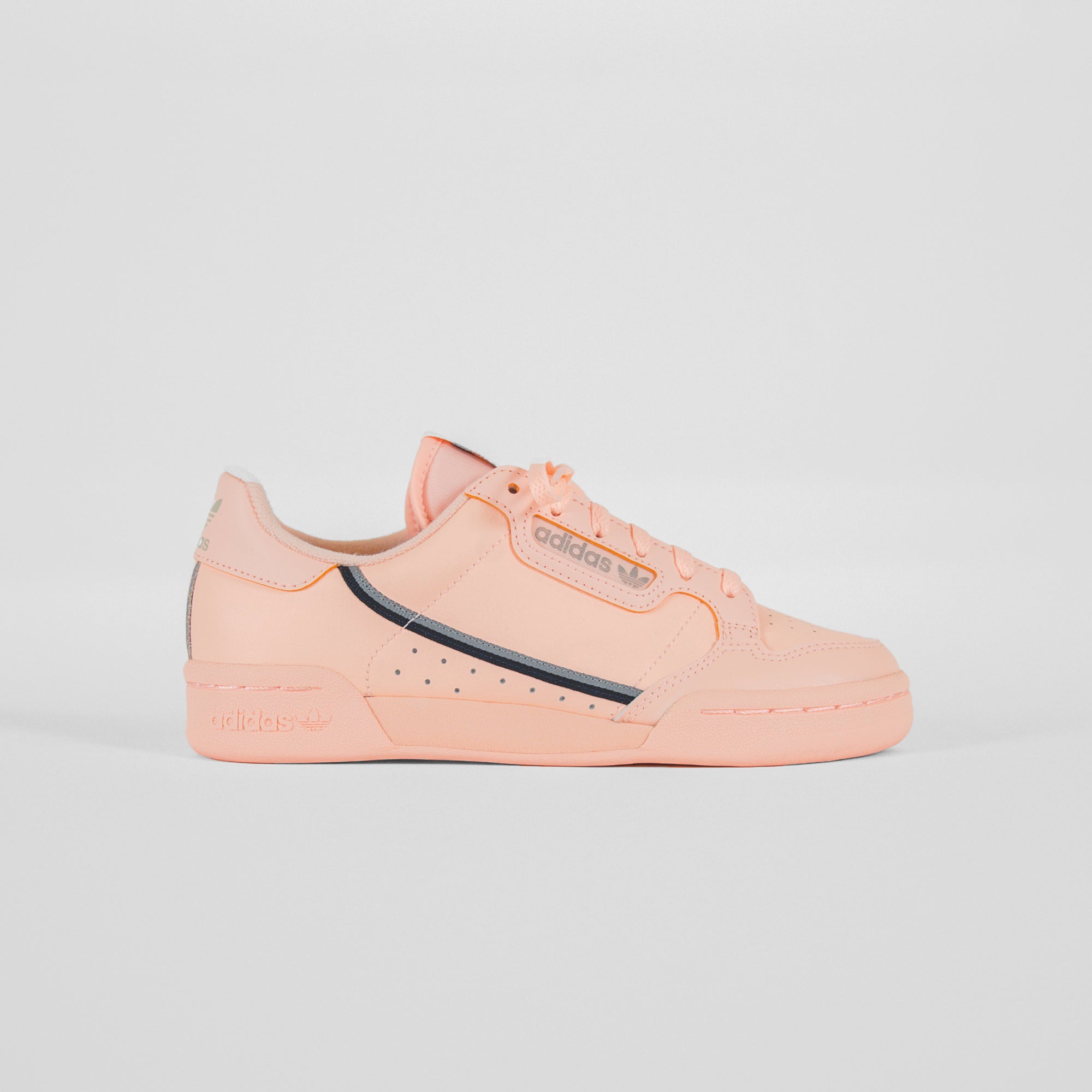 Adidas continental 80 clear orange sale