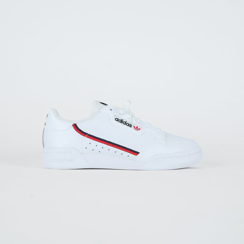 adidas Kids Continential 80 Classic - White / Scarlet / Navy