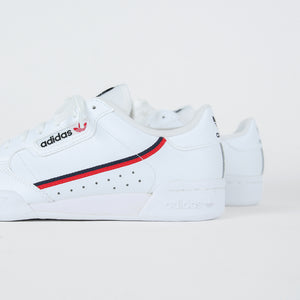 adidas Kids Continential 80 Classic - White / Scarlet / Navy