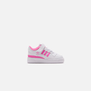 adidas Infant Forum Low - White / Screaming Pink