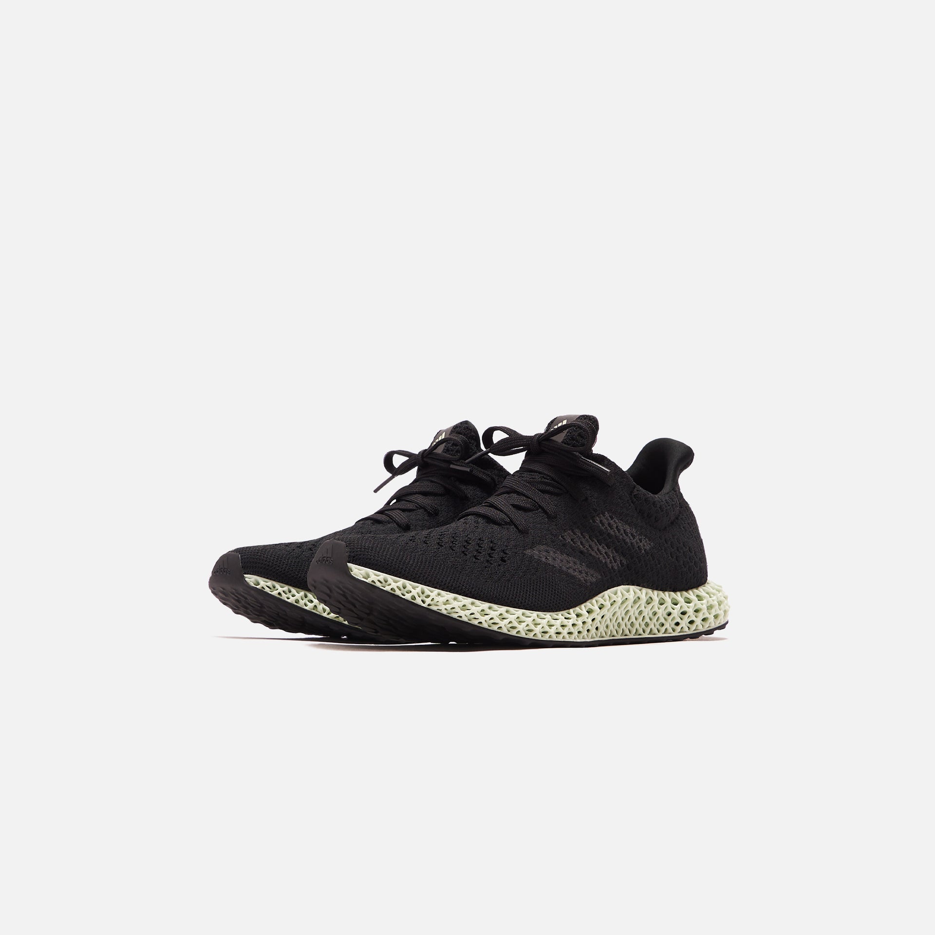 adidas 4D Futurecraft - Core Black / Grey Five / Linen Green