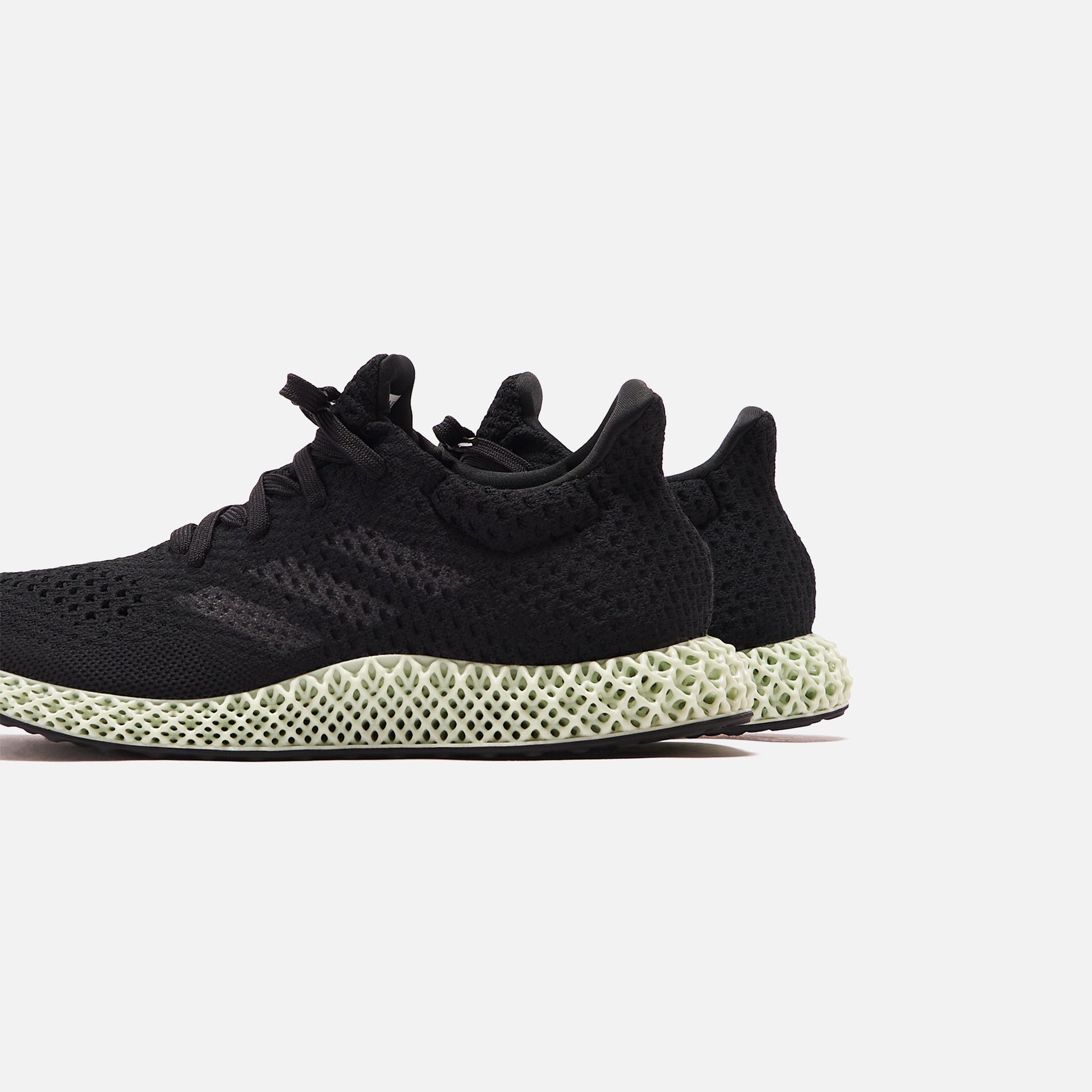 adidas 4D Futurecraft - Core Black / Grey Five / Linen Green