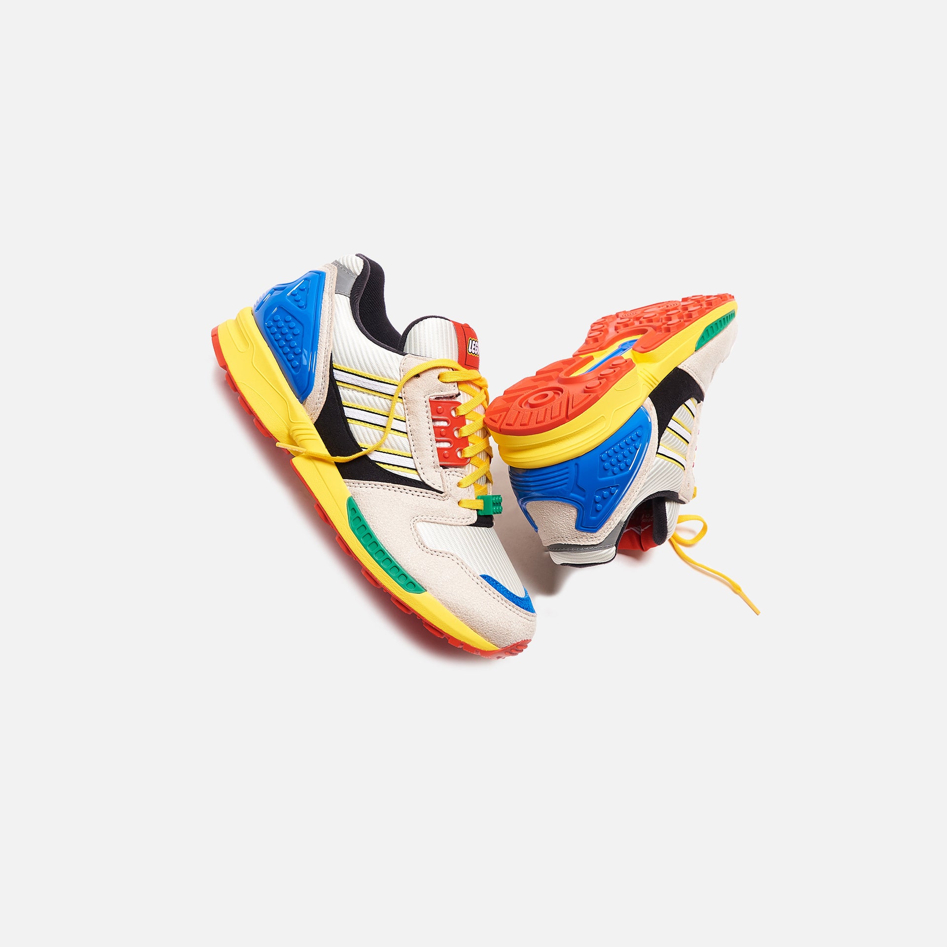 adidas x Lego ZX 8000 - Yellow / Brown / White